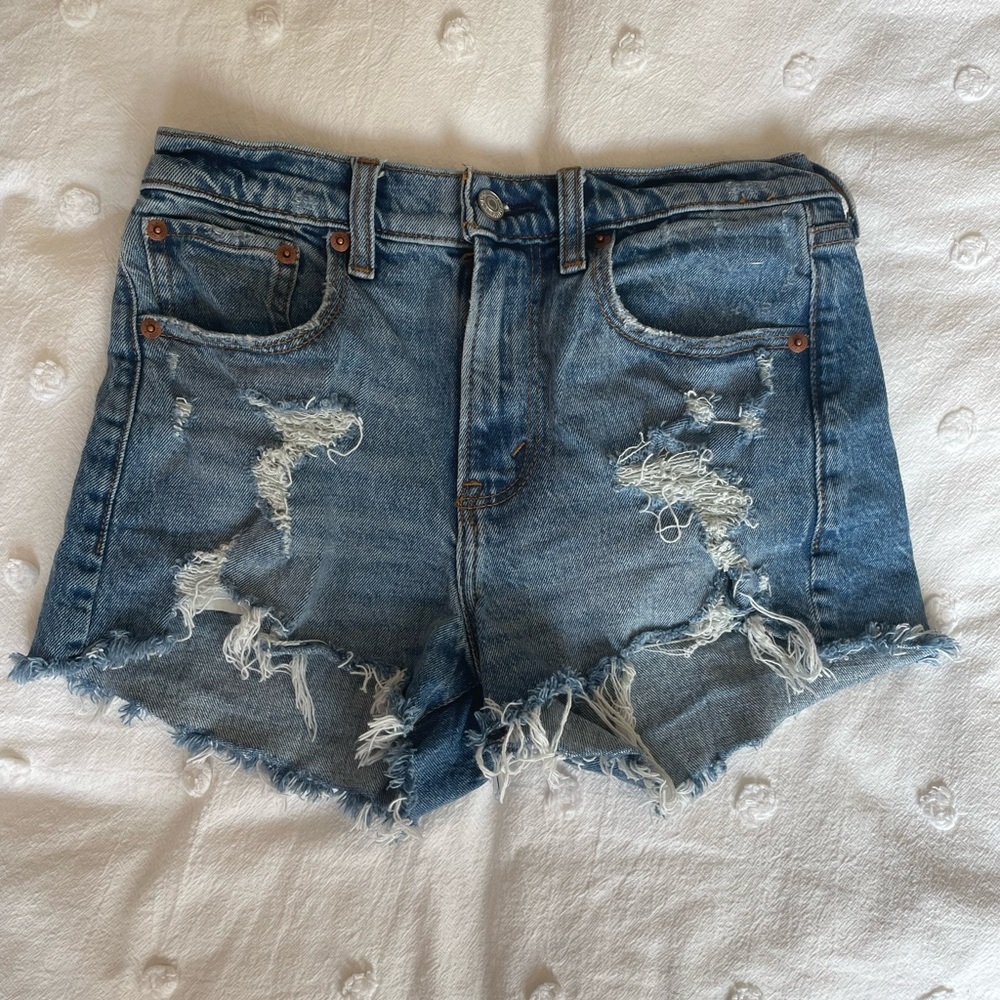 Abercrombie & Fitch The Mom Short Mid Rise